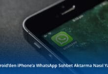 Android’den iPhone’a WhatsApp Sohbet Aktarma